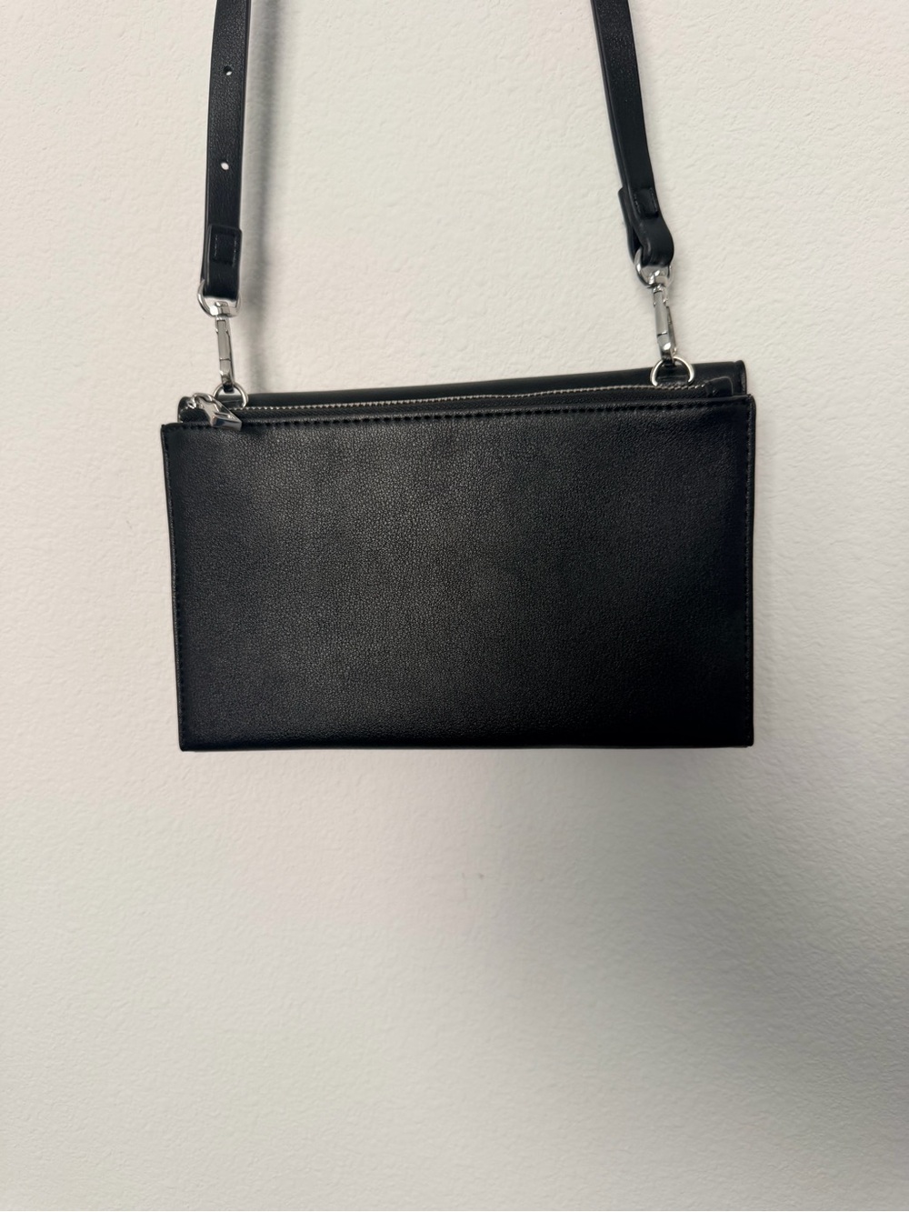 Classic Black Crossbody/Clutch Bag